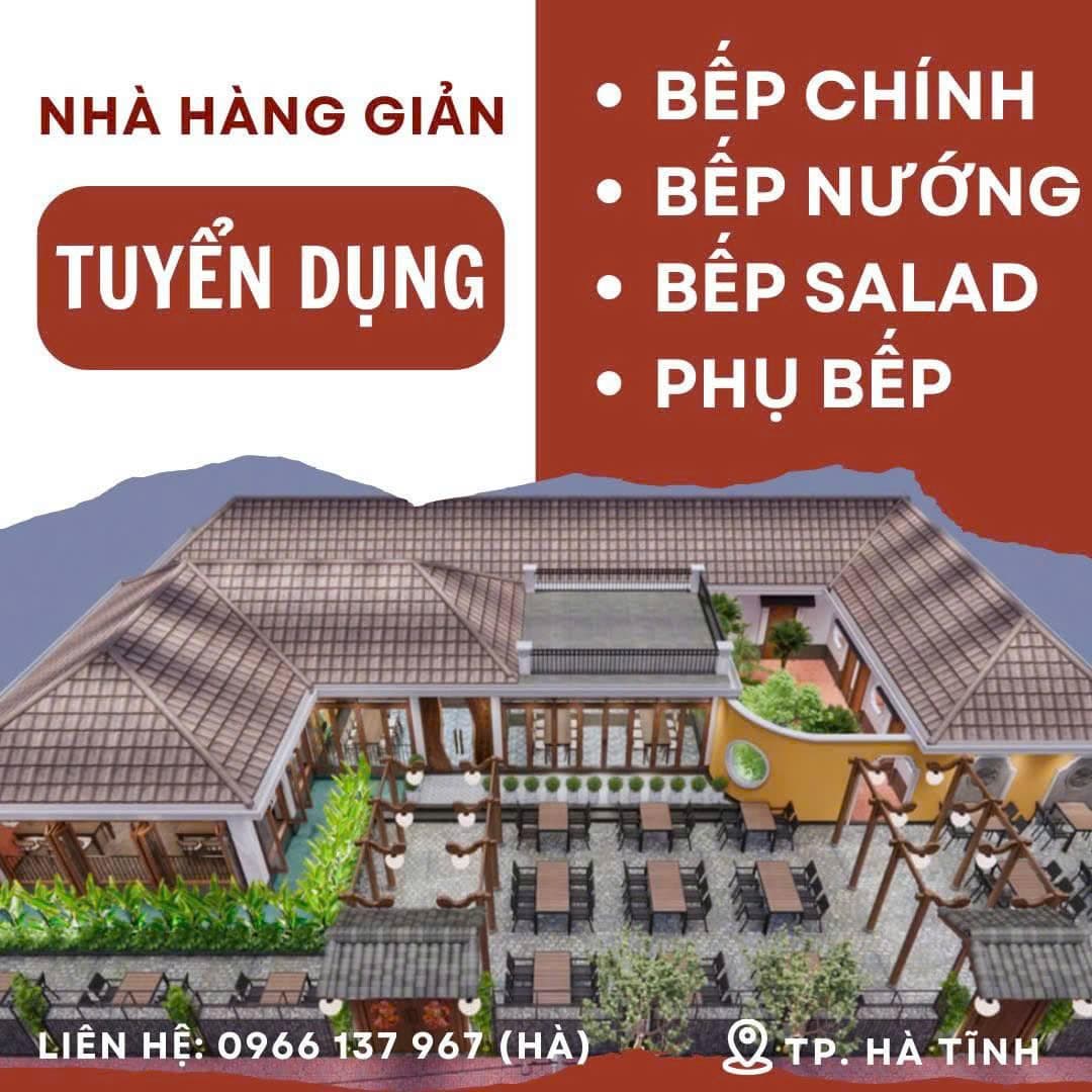 NHÀ HÀNG GIẢN - TUYỂN DỤNG NÈ